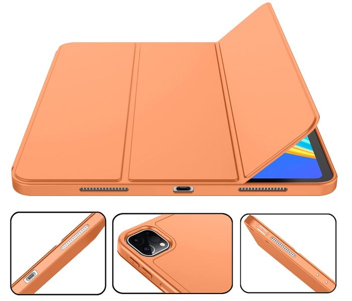 Чехол-книжка CDK Эко-кожа силикон Smart Case Слот Стилус для Apple iPad Air 10.9" 5gen 2022 (011190) (orange) 014808-058 фото