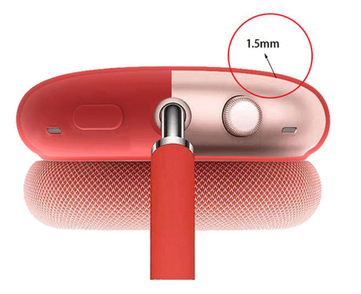 Чохол-накладка DK Silicone Candy Friendly для Apple AirPods Max (red) 011380-120 фото