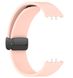 Ремінець DK Silicone Sport Magnetic для Samsung Galaxy Fit3 (R390) (pink sand/black) 017618-086 фото 1