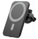 Автомобильный держатель+беспроводное зарядное устройство MagSafe Car Charger 15W (black) 011334-115 фото 5