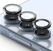 Защитное стекло на камеру DK Lens Metal Ring Eagle Eye для Samsung Galaxy A55 (A556) (017695) (black) 017695-062 фото 1