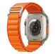 Ремінець CDK для Apple Watch 46 mm (Series 10) | Polyester Alpine Loop (015586) (orange) 018039-123 фото 7