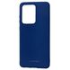 Чохол-накладка Silicone Hana Molan Cano для Samsung Galaxy S20 Ultra (SM-G988) (blue) 010006-077 фото 1