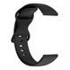 Ремінець CDK для Nothing CMF Watch Pro | "L" 22mm Silicone Sport Band Double Loop (023334) (black) 023482-124 фото 1
