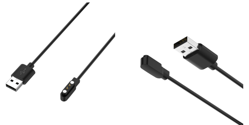 Зарядное устройство CDK кабель (60cm) USB для Xiaomi Imilab W12 (012686) (black) 017141-124 фото
