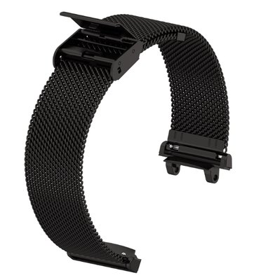 Ремешок DK Metal Milanese Loop Mechanical для Xiaomi Amazfit T-Rex 2 (A2169) (black) 017526-124 фото