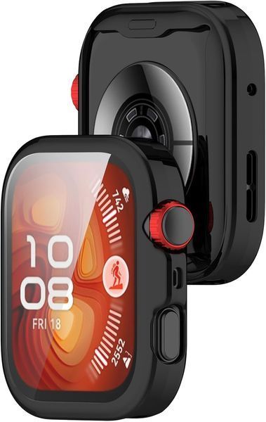 Чохол-накладка DK для Huawei Watch Fit 4 | Silicone Face Case (black) 021971-124 фото