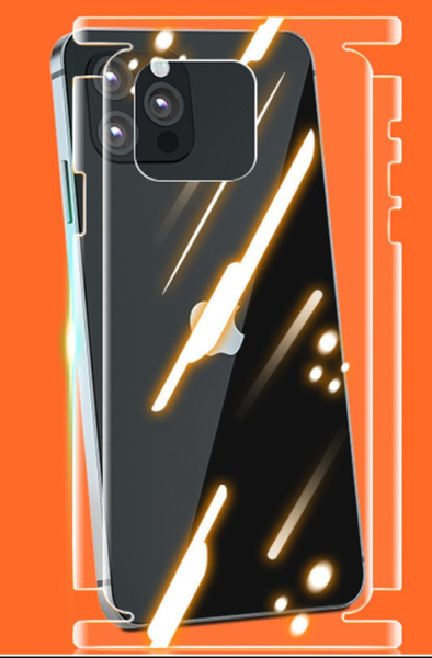 Защитная пленка DK Aurora Shiny HydroGel 360° для Apple iPhone 12 Pro Max (clear) 013612-063 фото