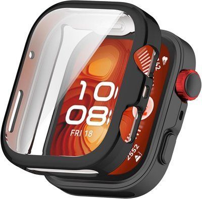 Чохол-накладка DK для Huawei Watch Fit 4 | Silicone Face Case (black) 021971-124 фото