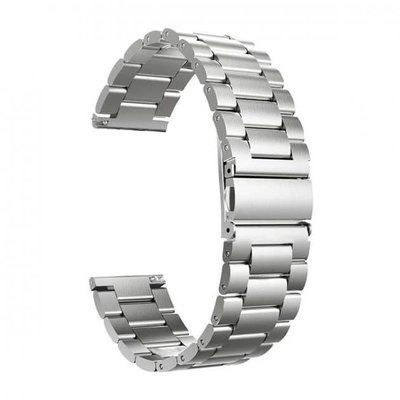 Ремінець CDK для Kospet Magic P10 | 22 mm Metal Fitlink Steel Watch Band (012874) (silver) 022905-227 фото
