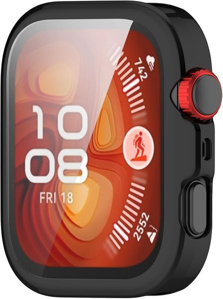 Чохол-накладка DK для Huawei Watch Fit 4 | Silicone Face Case (black) 021971-124 фото
