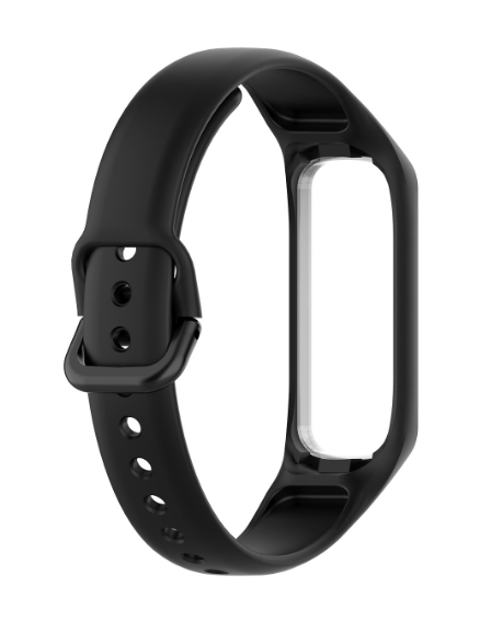 Ремінець DK Silicone Sport Band для Samsung Galaxy Fit2 (R220) (black) 014419-124 фото