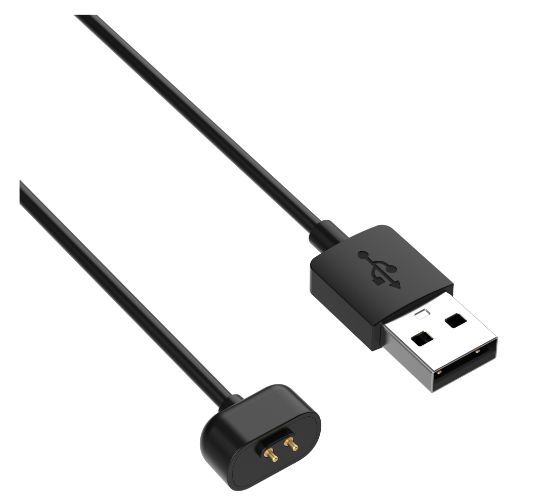 Зарядний пристрій CDK кабель (1m) USB для Xiaomi Mi Band 7 (015552) (black) 017263-115 фото