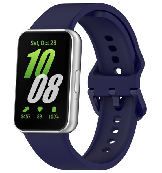 Ремінець DK Silicone Sport Band для Samsung Galaxy Fit3 (R390) (dark blue) 017604-132 фото