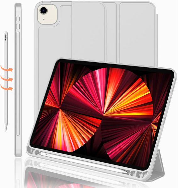 Чехол-книжка CDK кожа силикон Smart Cover Слот Стилус для Apple iPad Pro 12.9" 3gen 2018 (011191) (grey) 014763-040 фото