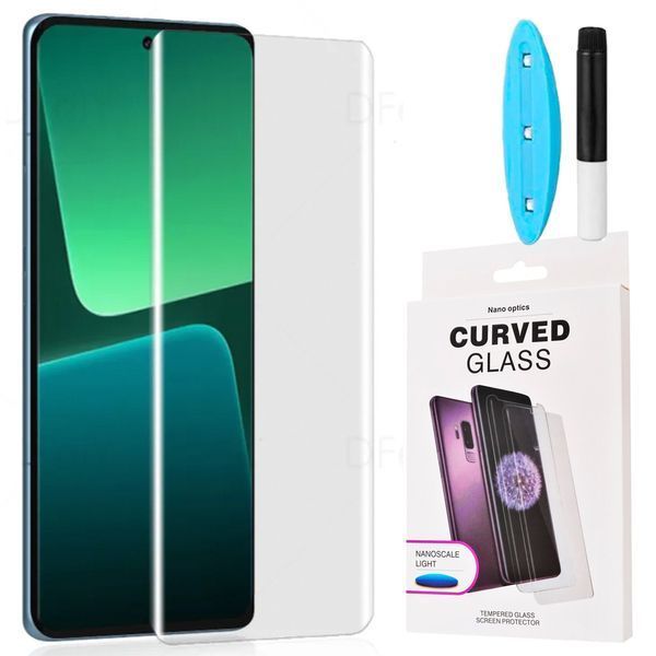 Захисне скло 2 шт CDK для Xiaomi 13 Pro | UV Curved (014478) (clear) 018788-063 фото