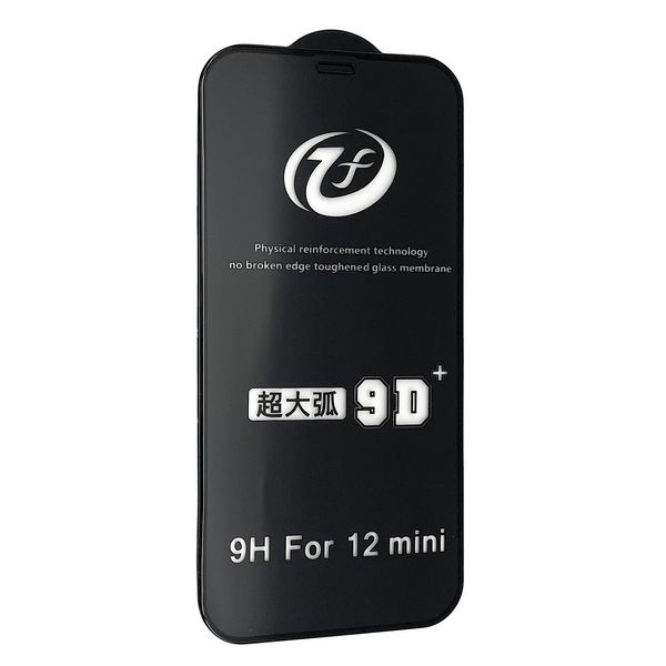 Защитное стекло DK 9D+ Full Glue для Apple iPhone 12 mini 5.4" (black) 010944-062 фото