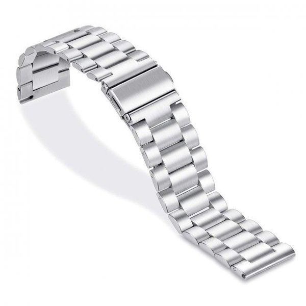 Ремінець CDK для Kospet Magic P10 | 22 mm Metal Fitlink Steel Watch Band (012874) (silver) 022905-227 фото