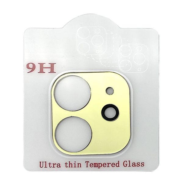 Захисне скло на камеру 3D Color Glass для Apple iPhone 12 6.1" (gold) 011228-436 фото
