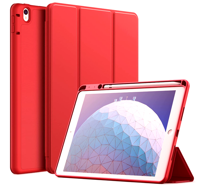 Чехол-книжка CDK Эко-кожа силикон Smart Case Слот Стилус для Apple iPad Air 10.5" 3gen 2019 (014900) (red) 014901-000 фото