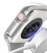 Чехол-накладка CDK Пластик Soft-Touch Glass Full Cover для Apple Watch 40mm (015071) (silver) 015072-227 фото 3