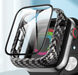 Чехол-накладка DK Пластик Carbon Glass Full Cover для Apple Watch 40mm (black) 011431-124 фото 2