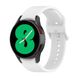 Ремешок CDK Silicone Sport Full Light Classic "L" для Samsung Galaxy Watch FE (R861) 40mm (013601) (white) 017780-127 фото 3