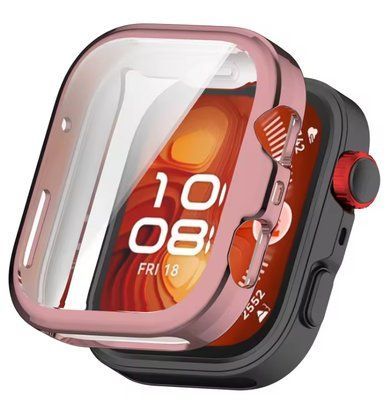 Чохол-накладка DK для Huawei Watch Fit 4 | Silicone Face Case (pink rose) 021971-328 фото