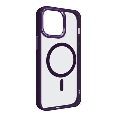 Чехол-накладка DK для Apple iPhone 14 | MagSafe Composite Metal Edge (deep purple) 018522-061 фото