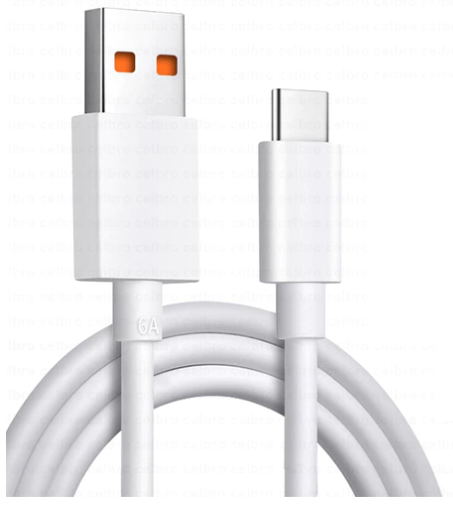Кабель Data Cable Mi Turbo / Hyper Charge 120W / 6A 1m USB на Type-C / USB-C для Xiaomi (white) 015276-407 фото