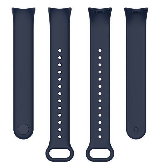 Ремінець 2 шт CDK для Xiaomi Mi Smart Band 9 | Silicone Sport Band (015812) (dark blue) 022276-132 фото