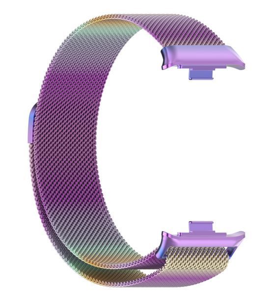 Ремінець CDK для Xiaomi Mi Smart Band 9 Pro | Metal Milanese Loop Magnetic (017123) (chameleon) 018663-329 фото