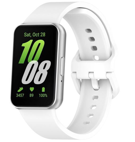 Ремінець DK Silicone Sport Band для Samsung Galaxy Fit3 (R390) (white) 017604-127 фото