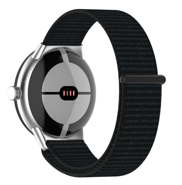 Ремінець DK Nylon Sport Loop для Google Pixel Watch (black) 016453-124 фото