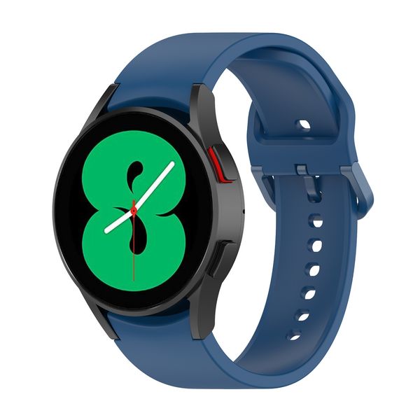 Ремінець CDK Silicone Sport Full Light Classic "L" для Samsung Galaxy Watch FE (R861) 40 mm (013601) (dark blue) 017780-132 фото