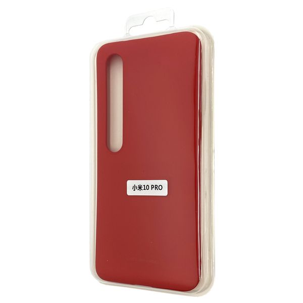 Чехол-накладка Silicone Hana Molan Cano для Xiaomi Mi 10 / Mi 10 Pro (red) 010008-120 фото