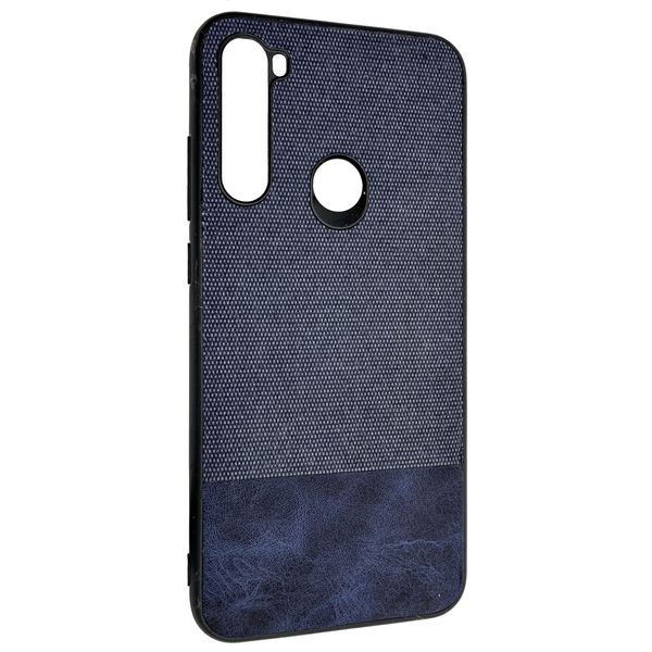 Чехол-накладка DK Silicone Form Fabric Cotton для Xiaomi Redmi Note 8 (blue) 09612-077 фото