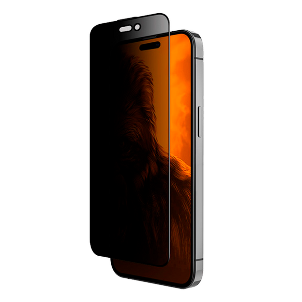 Защитное стекло DK Full Glue Антишпион для Apple iPhone 14 Pro Max (014918) (black) 014918-062 фото