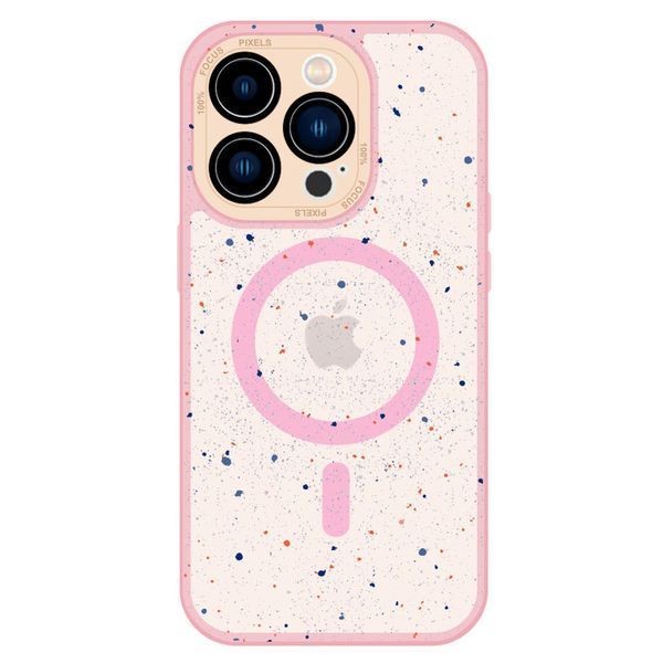 Чохол для Apple iPhone 14 | MagSafe Composite Matte Splash (pink) 018514-106 фото