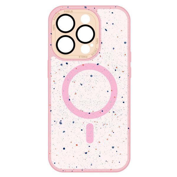 Чохол для Apple iPhone 14 | MagSafe Composite Matte Splash (pink) 018514-106 фото