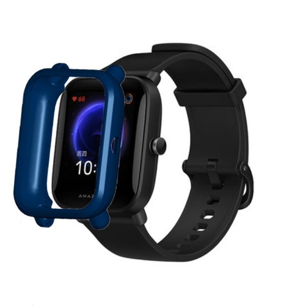 Чехол-бампер CDK Силикон для Xiaomi Amazfit Bip U / U Pro (012835) (blue) 012845-125 фото