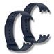 Ремінець 2 шт CDK для Xiaomi Mi Smart Band 9 | Silicone Sport Band (015812) (dark blue) 022276-132 фото 1