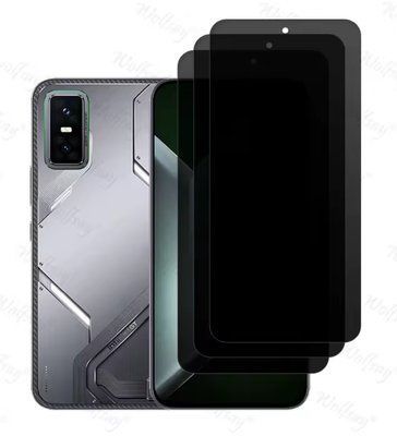 Захисне скло 3 шт CDK для Infinix GT 30 / GT 30 Pro | 3D Антишпион Full Glue (022513) (black) 022561-062 фото