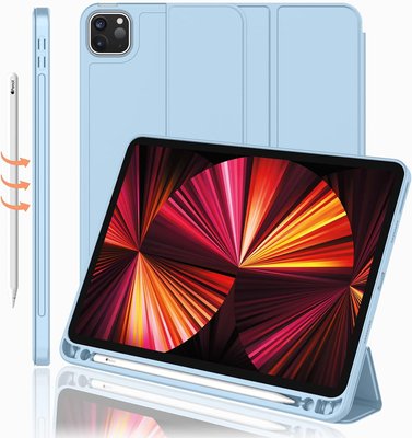 Чохол-книжка CDK Еко-шкіра силікон Smart Case Слот Стилус для Apple iPad Pro 11" 3gen 2021 (011190) (ice white) 013747-927 фото