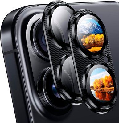 Защитное стекло 2шт CDK для Apple iPhone 16 Plus | на камеру CD Metal Armor (021404) (black) 021589-062 фото