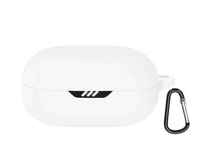 Чохол-накладка DK для JBL Live Pro 2 | Silicone Candy Friendly з карабіном (022380) (white) 022380-066 фото
