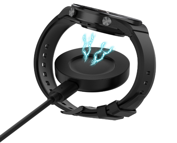Зарядний пристрій DK-кабель (1m) USB для Xiaomi Watch S1 (black) 016262-124 фото