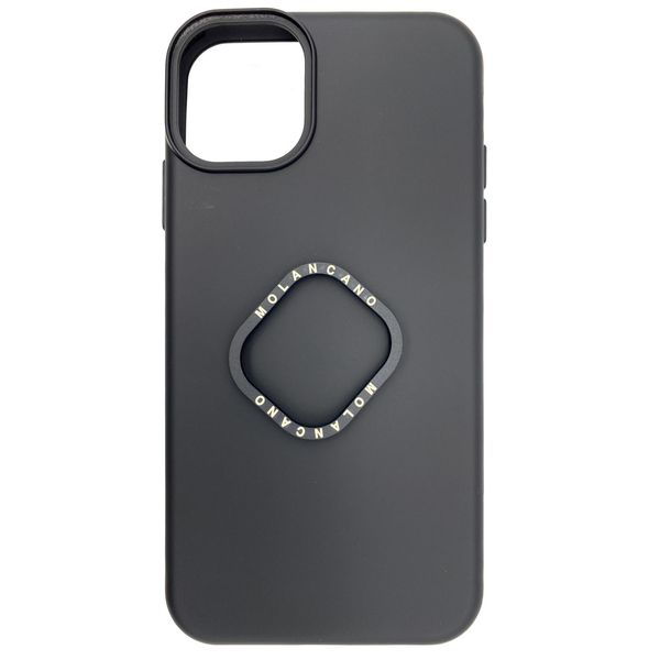 Чехол-накладка Silicone Molan Cano SF Jelly MIXXI для Apple iPhone 11 (black) 013135-076 фото