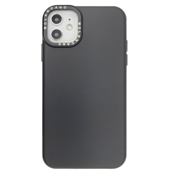 Чохол-накладка Silicone Molan Cano SF Jelly MAI XI для Apple iPhone 11 (black) 013135-076 фото