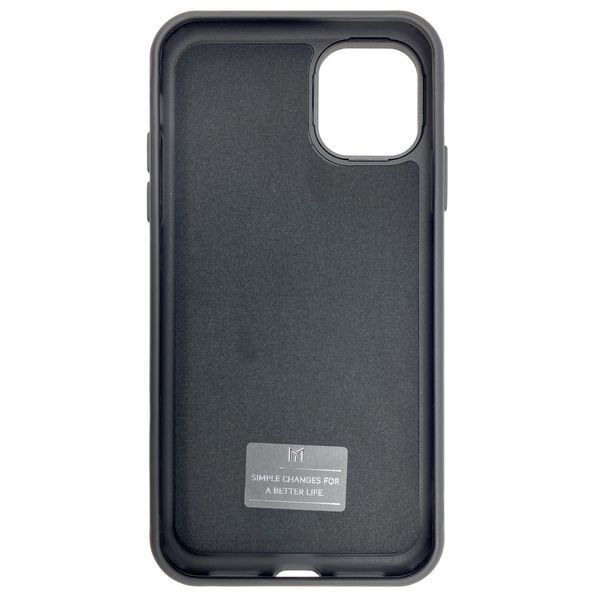 Чехол-накладка Silicone Molan Cano SF Jelly MIXXI для Apple iPhone 11 (black) 013135-076 фото